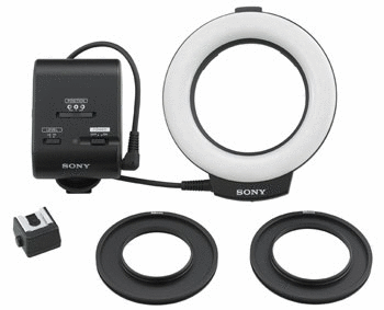 Sony HVLRLAM Macro Photography Ring Light for DSLRA100 Alpha