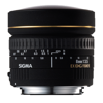 Sigma 8mm F3.5 EX DG Circular Fisheye for Sigma
