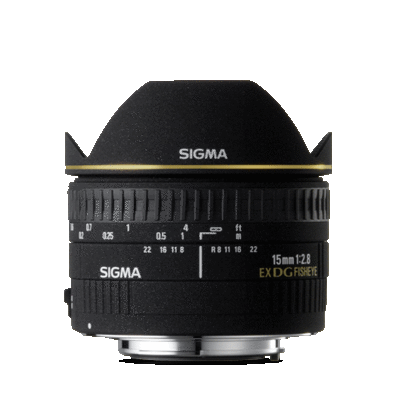 Sigma 15mm F2.8 EX DG Diagonal Fish-Eye for Canon - Canada and 