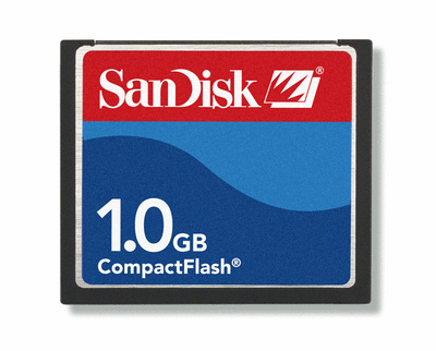 SanDisk Standard CompactFlash 1GB