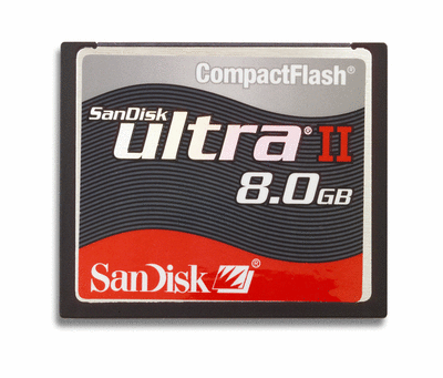 SanDisk Ultra II CompactFlash 8GB