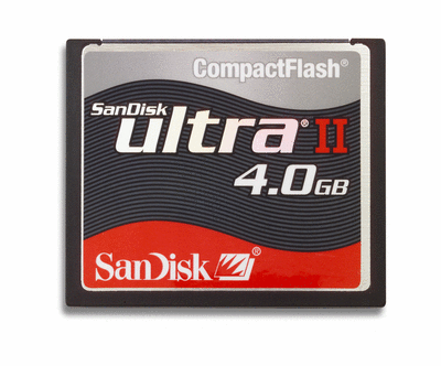 SanDisk Ultra II CompactFlash 4GB