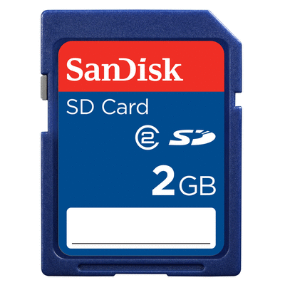 SanDisk Standard SD Card 2GB