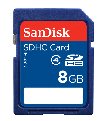 SanDisk Standard SDHC Card 8GB