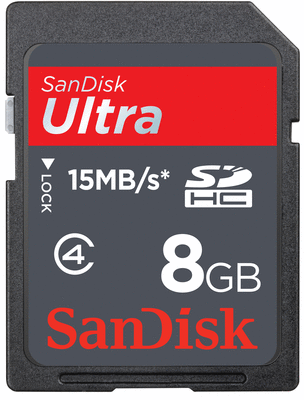 SanDisk Ultra II SDHC Card 8GB