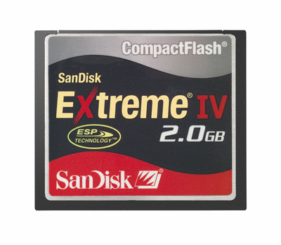 SanDisk Extreme IV CompactFlash 2GB