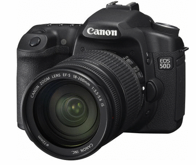 Canon EOS 50D with EF-S 18-200 IS Kit - Canada and Cross-Border