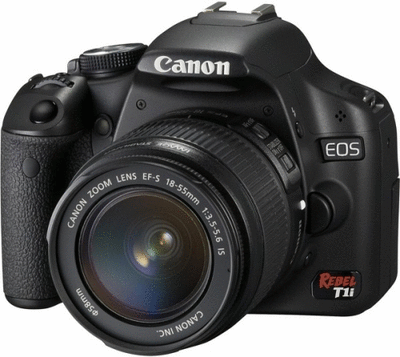 Canon EOS Rebel T1i with 18-55 IS Kit