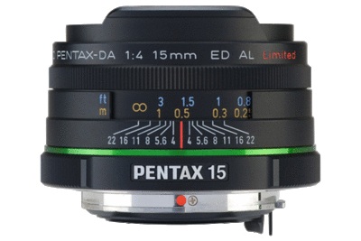Pentax DA 15mm f/4 ED AL Limited Autofocus Lens