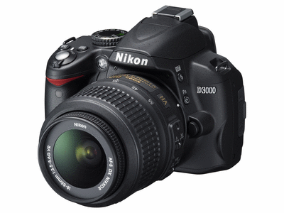 Nikon D3000 with 18-55 Kit