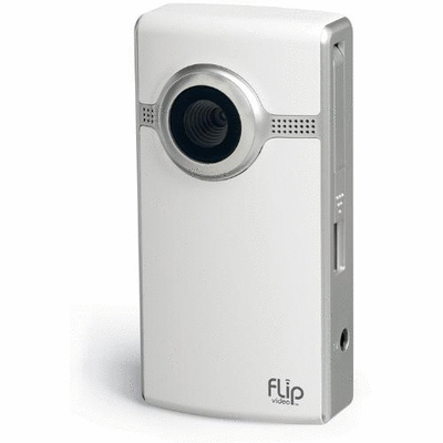Flip Video Ultra Camcorder (White)