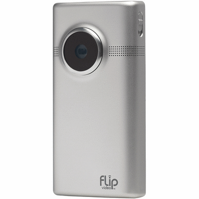 Flip Video MinoHD Camcorder (Brushed Metal)