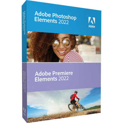 Adobe Photoshop & Premiere Elements 2022 (Mac/Windows, DVD 
