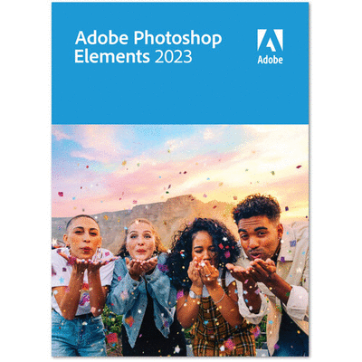 zoneko  Adobe Photoshop Elements 2023 Adobe Photoshop Elements 2023 (Box with Download Code