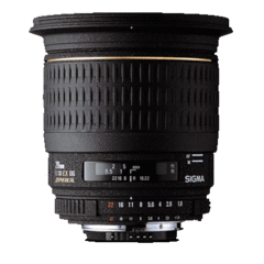 Sigma 20mm F1.8 EX Aspherical DG DF RF for Canon