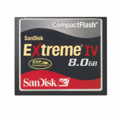 SanDisk Extreme IV CompactFlash 8GB
