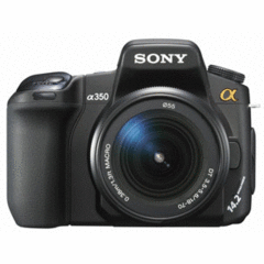 Sony DSLRA350K Alpha with DT 18-70mm