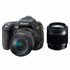 Sony DSLRA300X Alpha with 18-70mm and 55-200mm Kit