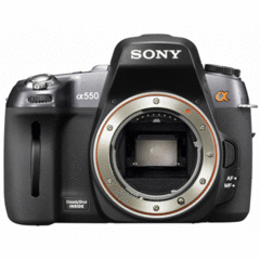 Sony DSLRA550 Alpha