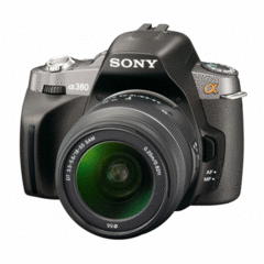 Sony DSLRA380 Alpha with DT 18-55mm