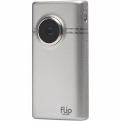 Flip Video MinoHD Camcorder (Brushed Metal)