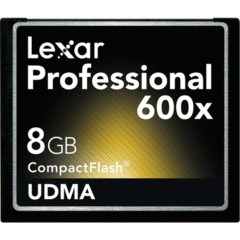 Lexar 8GB Professional UDMA 600x CompactFlash