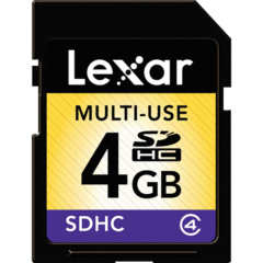 Lexar 4GB SDHC