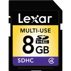 Lexar 8GB SDHC