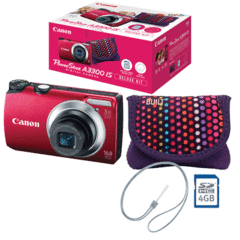 Canon Powershot A3300 IS Deluxe Kit