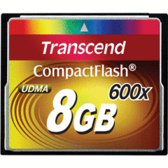 Transcend 8GB 600X CompactFlash