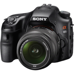 Sony Alpha SLT-A65V with 18-55mm Kit