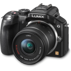 Panasonic Lumix DMC-G5 with G Vario 14-42 Kit (Black)