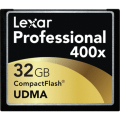 Lexar 32GB Professional 400x UDMA CompactFlash