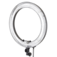 19" AC Powered 600W 5500K Fluorescent Ring Light