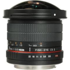 Samyang 8mm f/3.5 HD Fisheye for Canon
