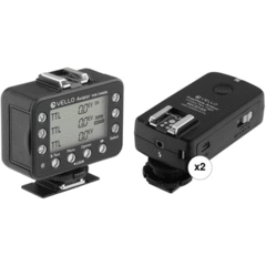 Vello FreeWave Aviator Wireless Flash Trigger Transceiver & Two Receiver