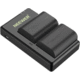 Two 2000mAh LP-E6N Batteries & Dual USB Charger Kit