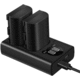 2-Pack LP-E6 Batteries with USB Charger