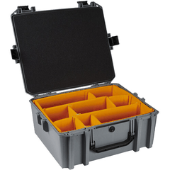 Pelican Vault V600WD Case with Padded Dividers (Gray, 55.5L)