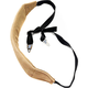 Heavy-Duty Suede Shoulder Strap with Camera Clips (Beige)