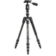 VEO 3T 204CBP Carbon Fiber 4-in-1 Travel Tripod with VEO 2 BP-45T Ball/Pan Head and Bluetooth Remote