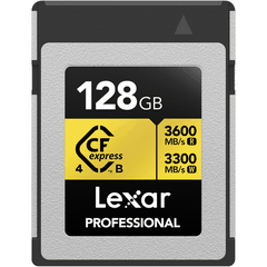 Lexar 128GB Professional GOLD CFexpress 4.0 Type B