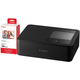 SELPHY CP1500 Compact Photo Printer with Ink and Paper Kit (Black)